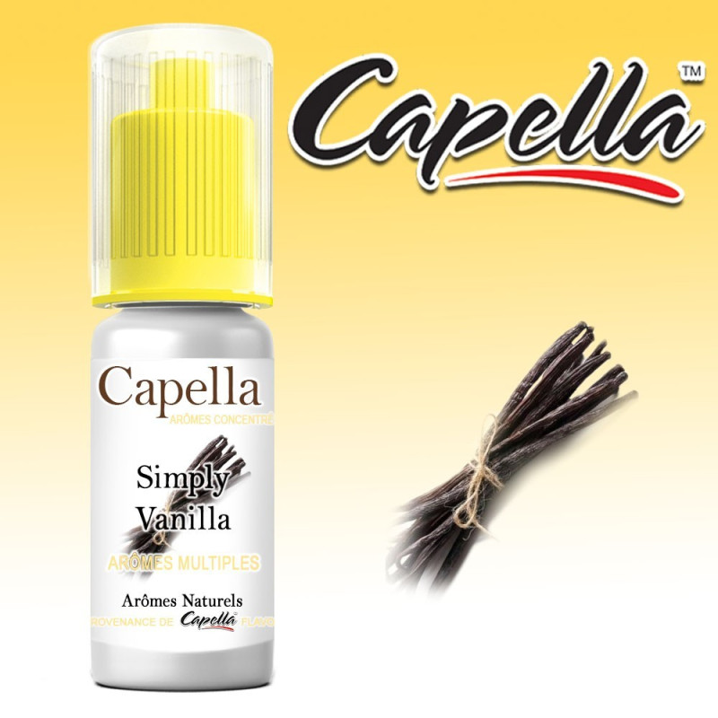 CONCENTRÉ SIMPLY VANILLA - CAPELLA-DIY - Do It Yourself-alavape.com