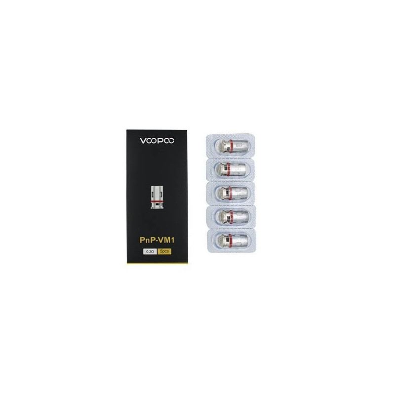 RÉSISTANCES PNP / 5PCS - VOOPOO-Ecigarettes-alavape.com