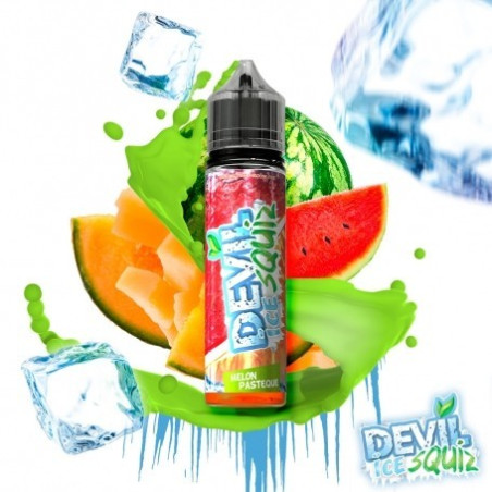 E LIQUIDE MELON PASTEQUE DEVIL ICE SQUIZ 50ML AVAP--alavape.com