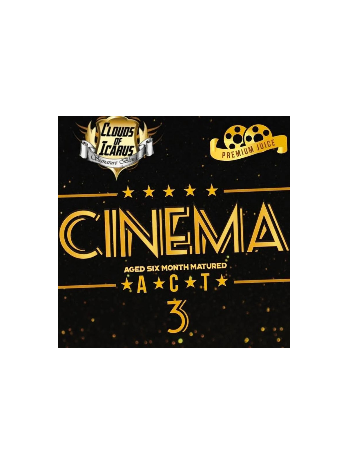 E LIQUIDE CINEMA ACT 3 100ML - CLOUDS OF ICARUS--alavape.com