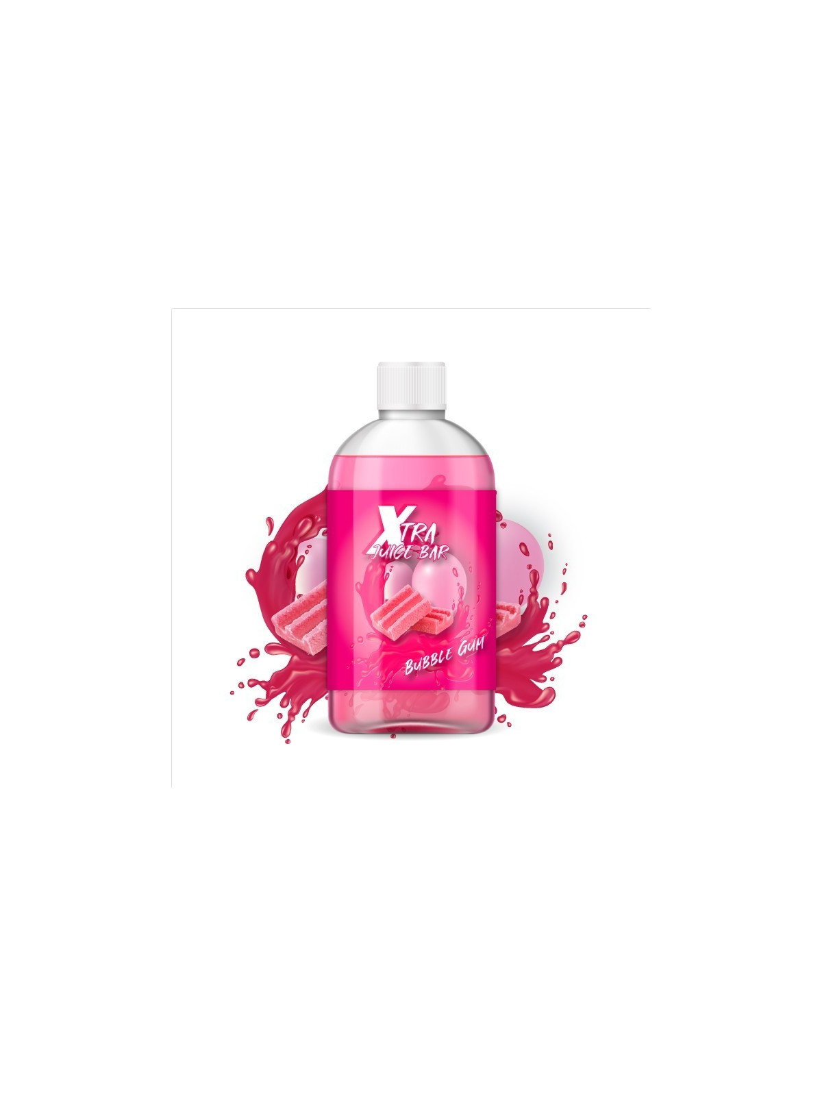 E LIQUIDE BUBBLE GUM 1L - XTRA JUICE BAR--alavape.com