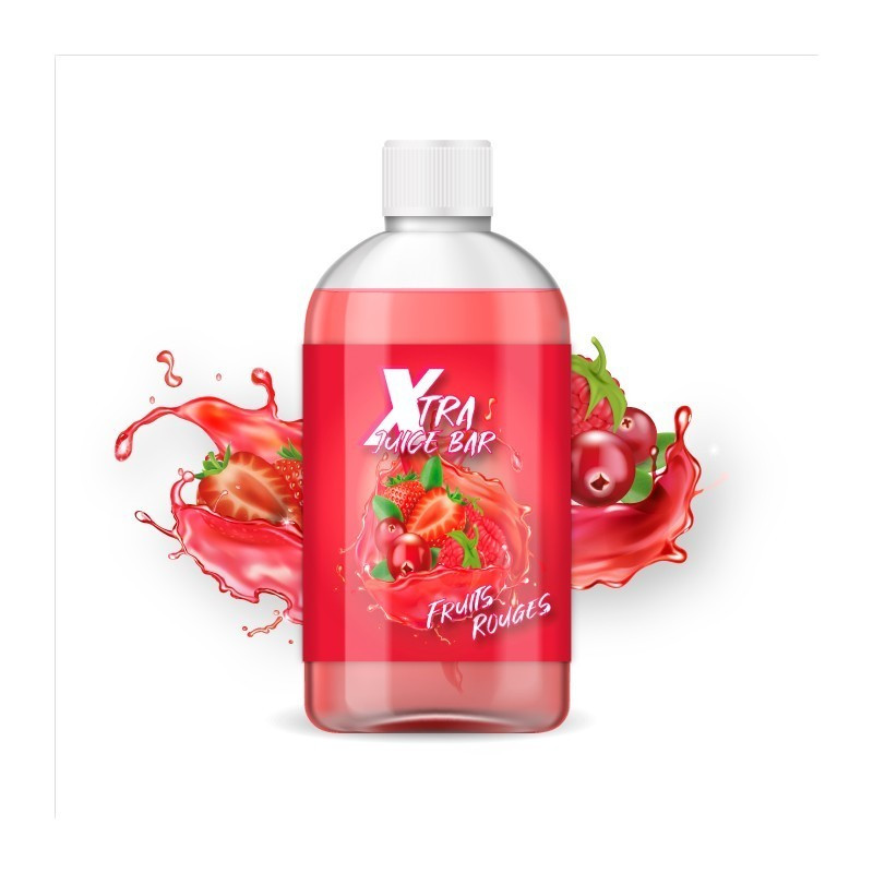 E LIQUIDE FRUITS ROUGES 1L - XTRA JUICE BAR--alavape.com