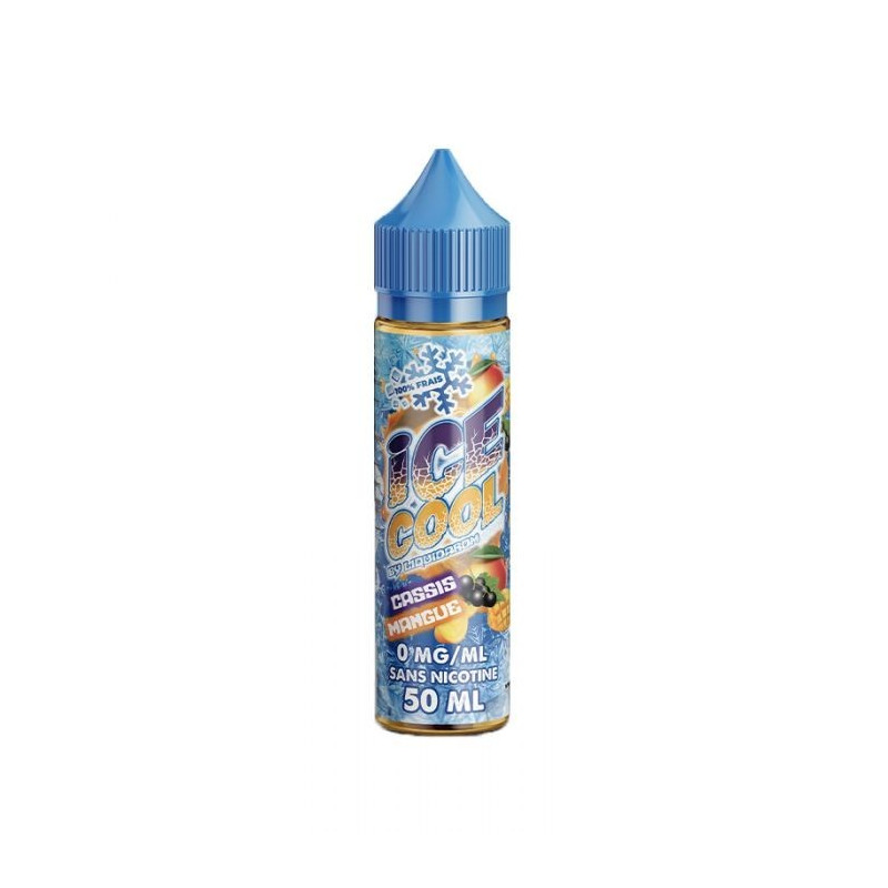E LIQUIDE CASSIS MANGUE 50ML - ICE COOL--alavape.com