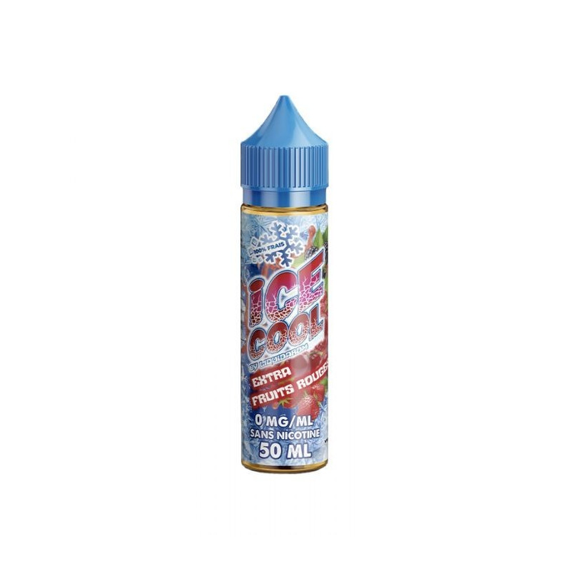 E LIQUIDE EXTRA FRUITS ROUGES 50ML - ICE COOL--alavape.com