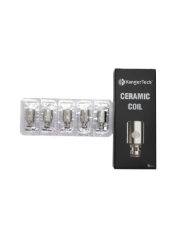 RÉSISTANCES CERAMIQUE SUBTANK / 5PCS - KANGERTECH-Ecigarettes-alavape.com