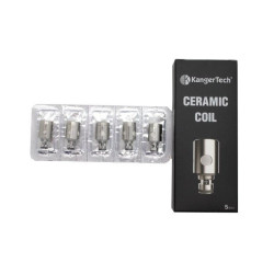 RÉSISTANCES CERAMIQUE SUBTANK / 5PCS - KANGERTECH-Ecigarettes-alavape.com