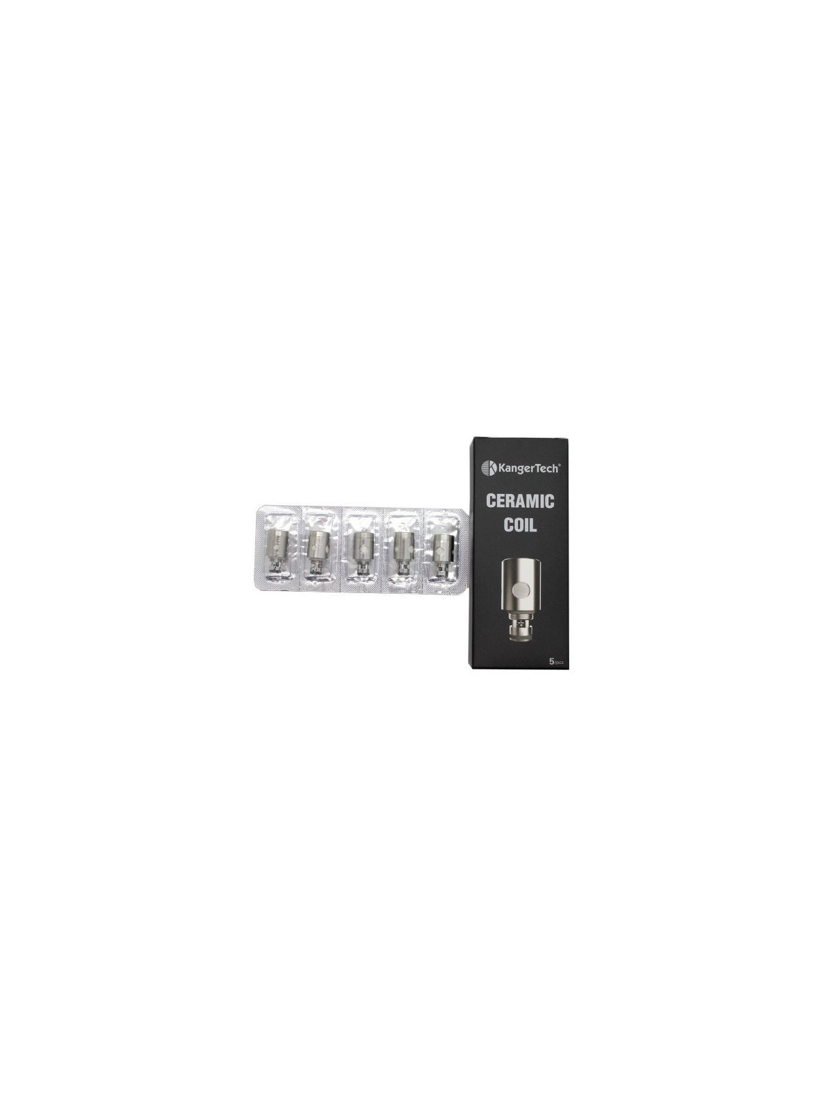 RÉSISTANCES CERAMIQUE SUBTANK / 5PCS - KANGERTECH-Ecigarettes-alavape.com