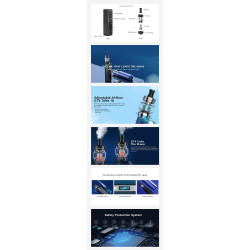 KIT GTX ONE - VAPORESSO-Ecigarettes-alavape.com