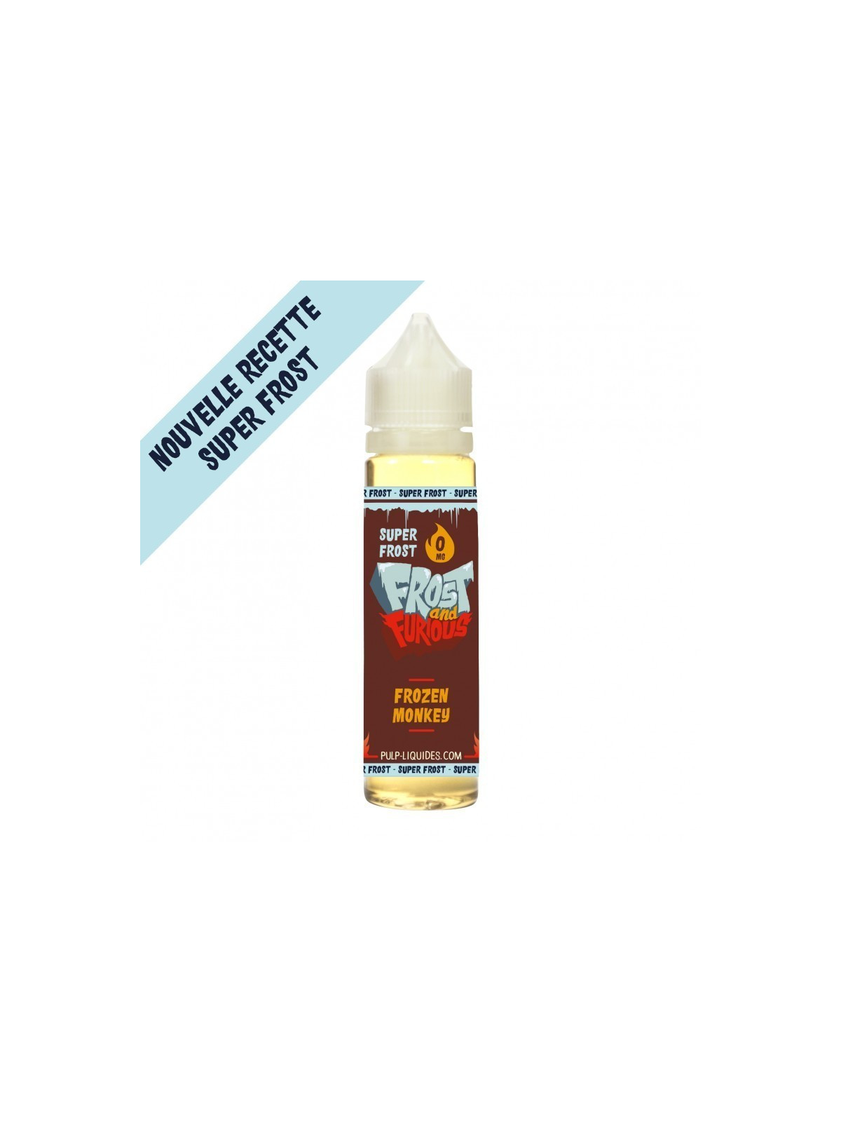 E LIQUIDE FROZEN MONKEY SUPER FROST 50ML - FROST AND FURIOUS PULP--alavape.com
