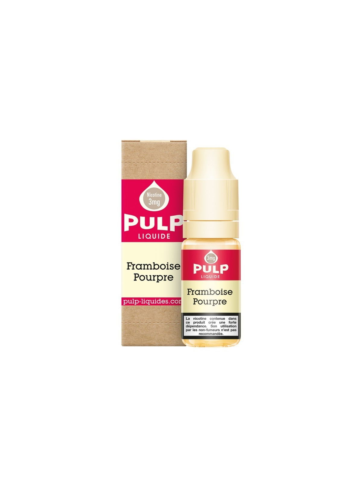 E LIQUIDE FRAMBOISE POURPRE 10ML - PULP--alavape.com