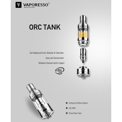 CLEAROMISEUR ORC TANK - VAPORESSO-Ecigarettes-alavape.com