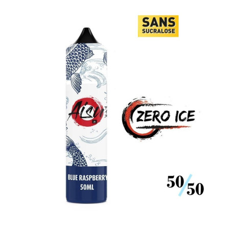 E LIQUIDE BLUE RASPBERRY ZERO ICE 50ML - AISU ZAP JUICE--alavape.com