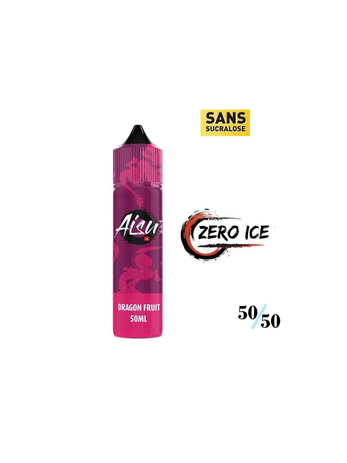 E LIQUIDE DRAGON FRUIT ZERO ICE 50ML - AISU ZAP JUICE--alavape.com