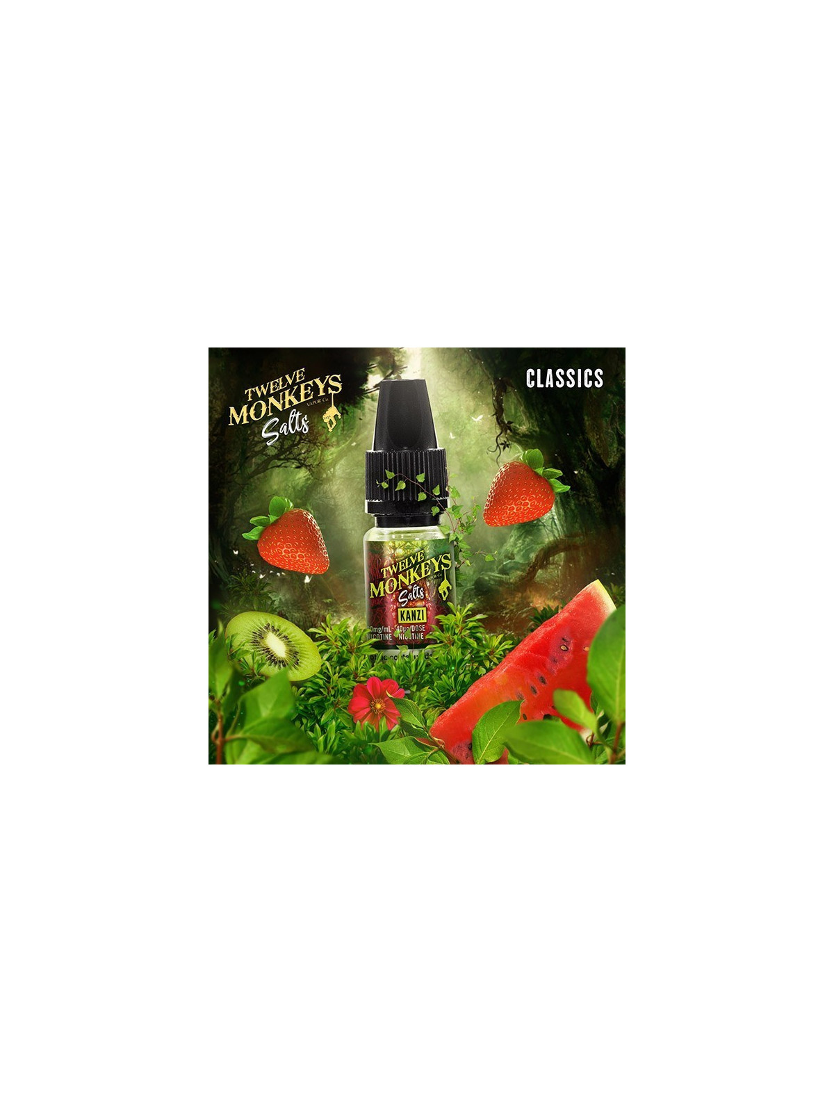 E LIQUIDE KANZI SALTS - TWELVE MONKEYS--alavape.com