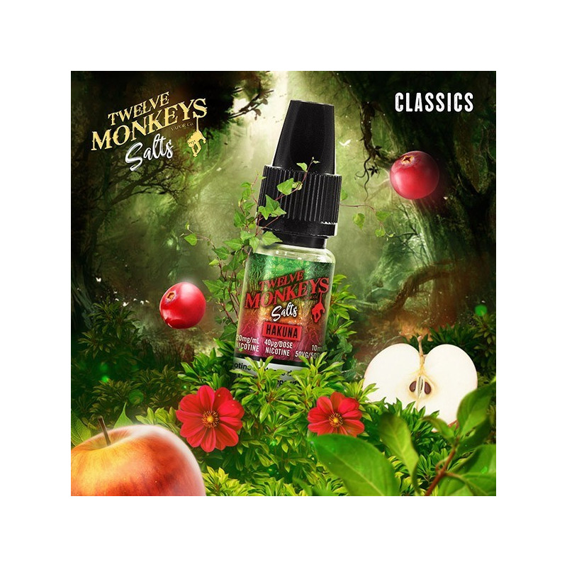 E LIQUIDE HAKUNA SALTS - TWELVE MONKEYS--alavape.com