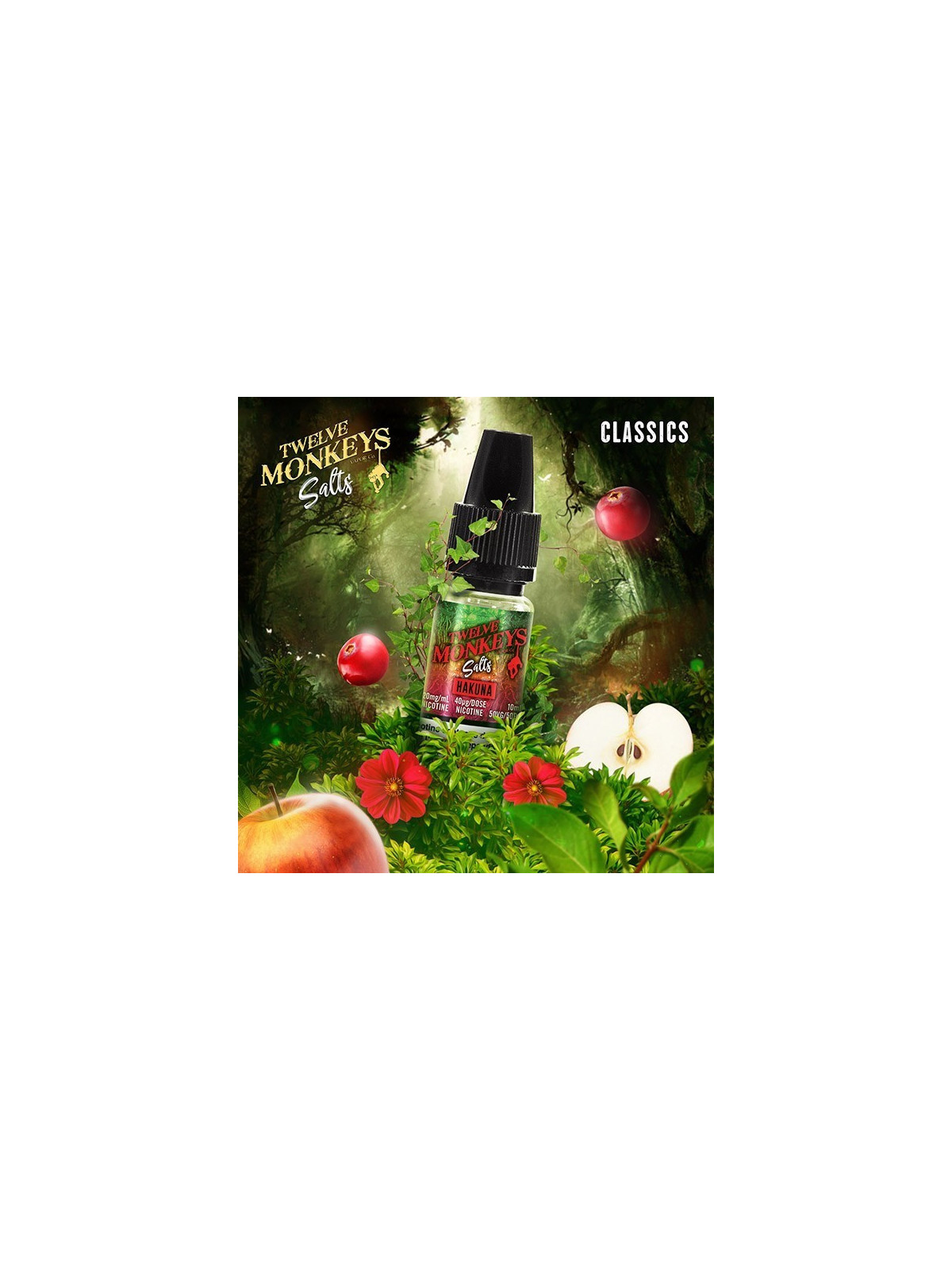 E LIQUIDE HAKUNA SALTS - TWELVE MONKEYS--alavape.com
