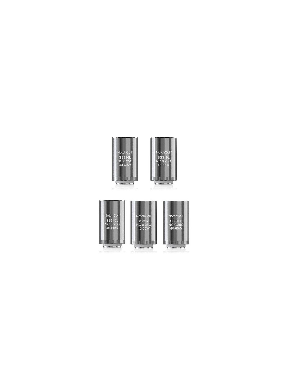 RÉSISTANCES DUAL/NC LYCHE / 5PCS - ELEAF-Ecigarettes-alavape.com