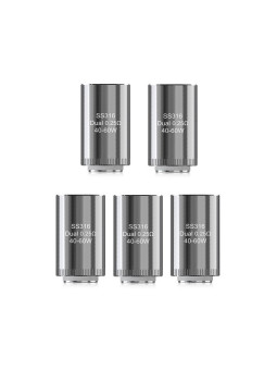 RÉSISTANCES DUAL/NC LYCHE / 5PCS - ELEAF-Ecigarettes-alavape.com