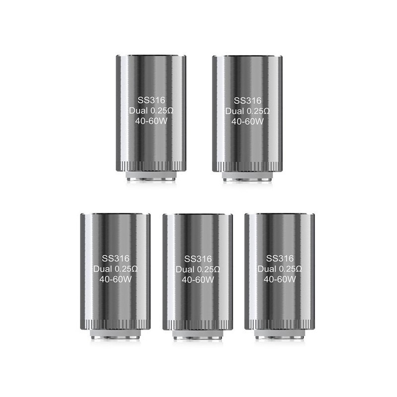 RÉSISTANCES DUAL/NC LYCHE / 5PCS - ELEAF-Ecigarettes-alavape.com