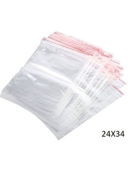 100 SACHET PLASTIQUE FERMETURE PRESSION 24X34-Accessoires-alavape.com