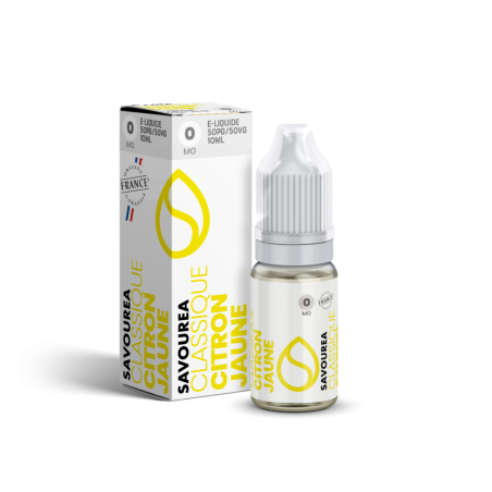 E LIQUIDE CITRON JAUNE 10ML - SAVOUREA--alavape.com