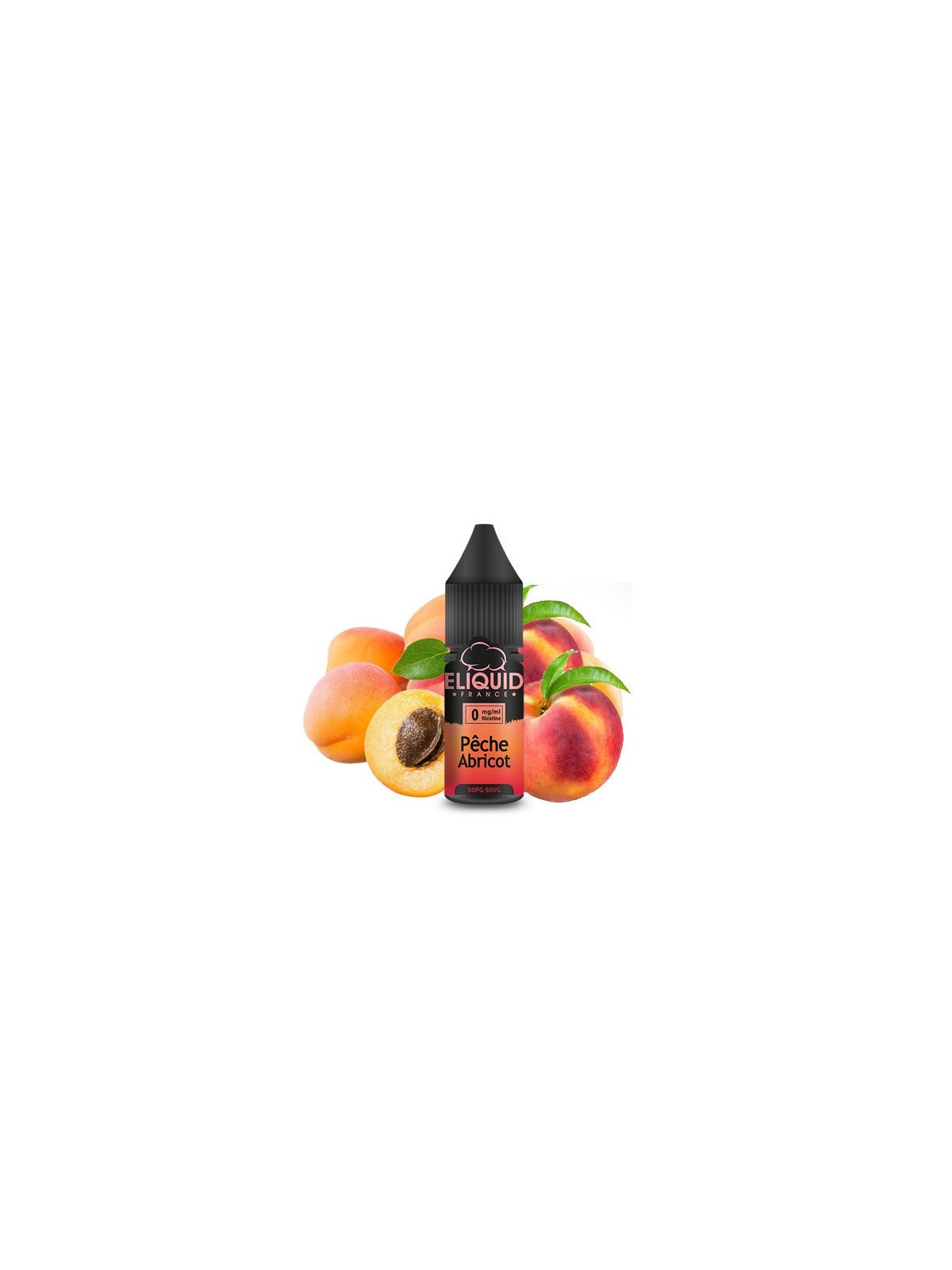 E LIQUIDE PÊCHE-ABRICOT 10ML - ELIQUID FRANCE--alavape.com