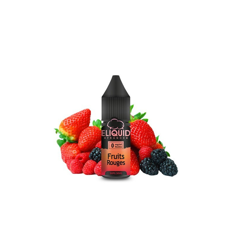 E LIQUIDE FRUITS ROUGES 10ML - ELIQUID FRANCE--alavape.com