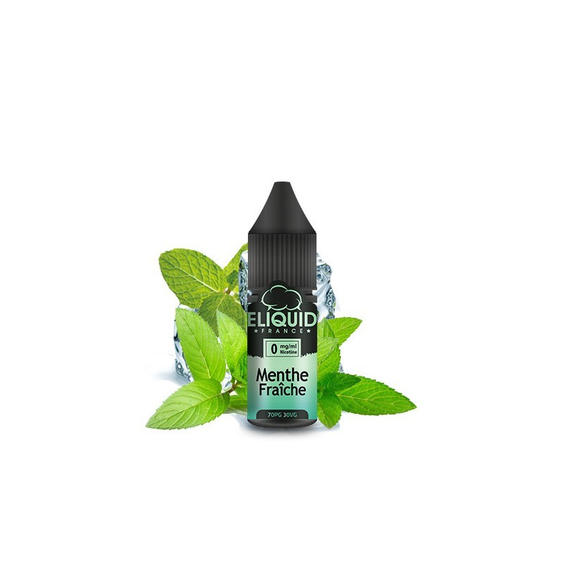 E LIQUIDE MENTHE FRAICHE 10ML - ELIQUID FRANCE--alavape.com