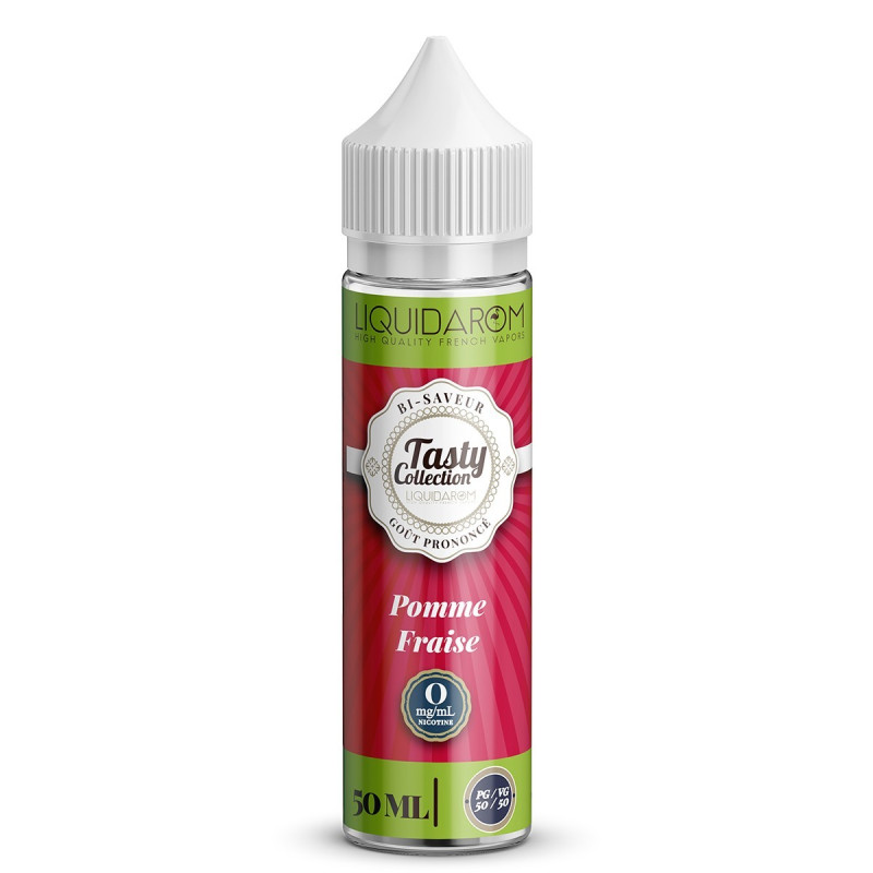 E LIQUIDE POMME FRAISE 50ML - TASTY COLLECTION--alavape.com