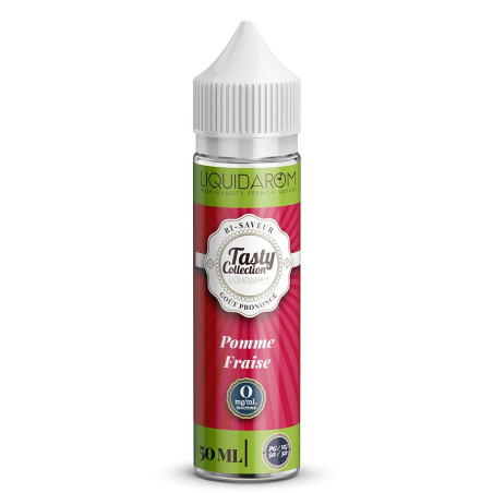 E LIQUIDE POMME FRAISE 50ML - TASTY COLLECTION--alavape.com