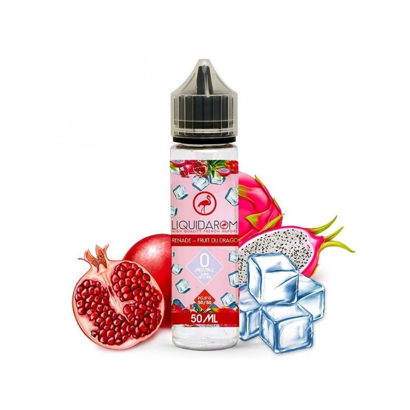 E LIQUIDE GRENADE FRUIT DU DRAGON 50ML - LIQUIDAROM--alavape.com