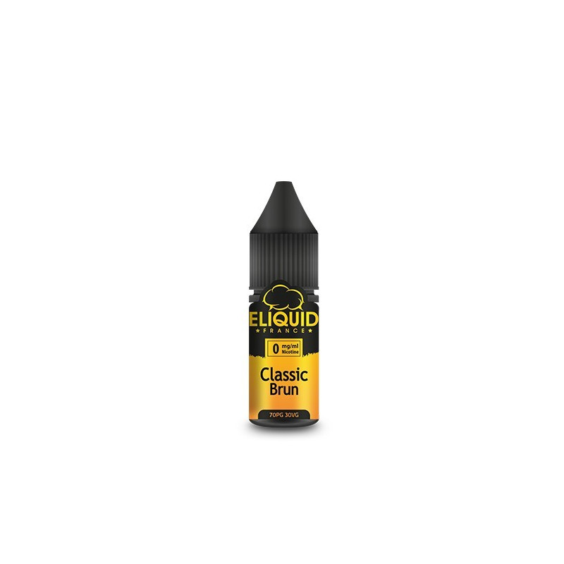 E LIQUIDE CLASSIC BRUN 10ML - ELIQUID FRANCE--alavape.com