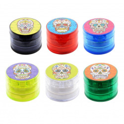 GRINDER PLASTIQUE LA CATRINA 5CM (388807)-CBD-alavape.com