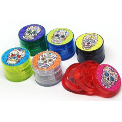 GRINDER PLASTIQUE LA CATRINA 5CM (388807)-CBD-alavape.com
