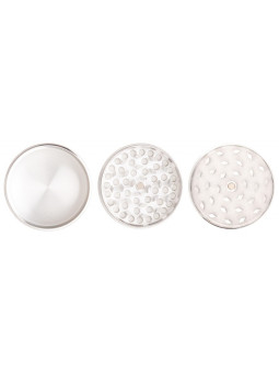 GRINDER METAL CHROME 5CM 3 ÉLÉMENTS-Accessoires-alavape.com