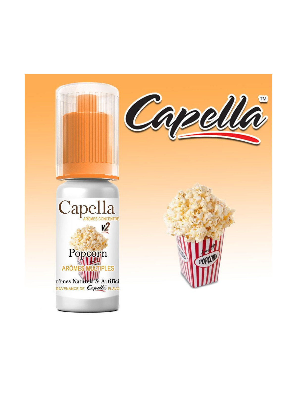 CONCENTRÉ POPCORN V2 - CAPELLA-DIY - Do It Yourself-alavape.com