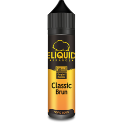 E LIQUIDE CLASSIC BRUN 50ML - ELIQUID FRANCE--alavape.com