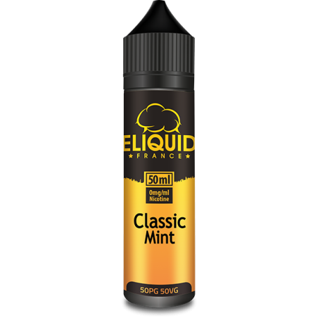 E LIQUIDE CLASSIC MINT 50ML - ELIQUID FRANCE--alavape.com
