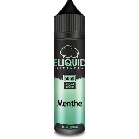 E LIQUIDE MENTHE 50ML - ELIQUID FRANCE--alavape.com