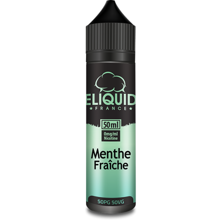 E LIQUIDE MENTHE FRAICHE 50ML - ELIQUID FRANCE--alavape.com
