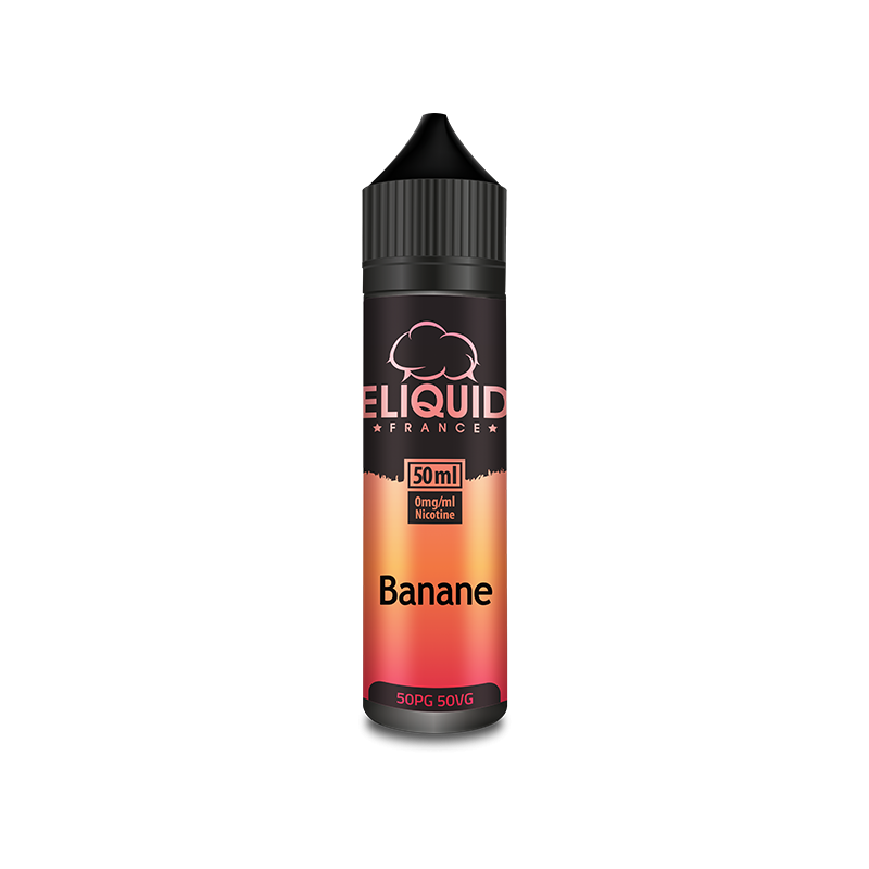 E LIQUIDE BANANE 50ML - ELIQUID FRANCE--alavape.com