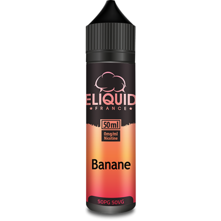 E LIQUIDE BANANE 50ML - ELIQUID FRANCE--alavape.com