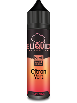 E LIQUIDE CITRON VERT 50ML - ELIQUID FRANCE--alavape.com