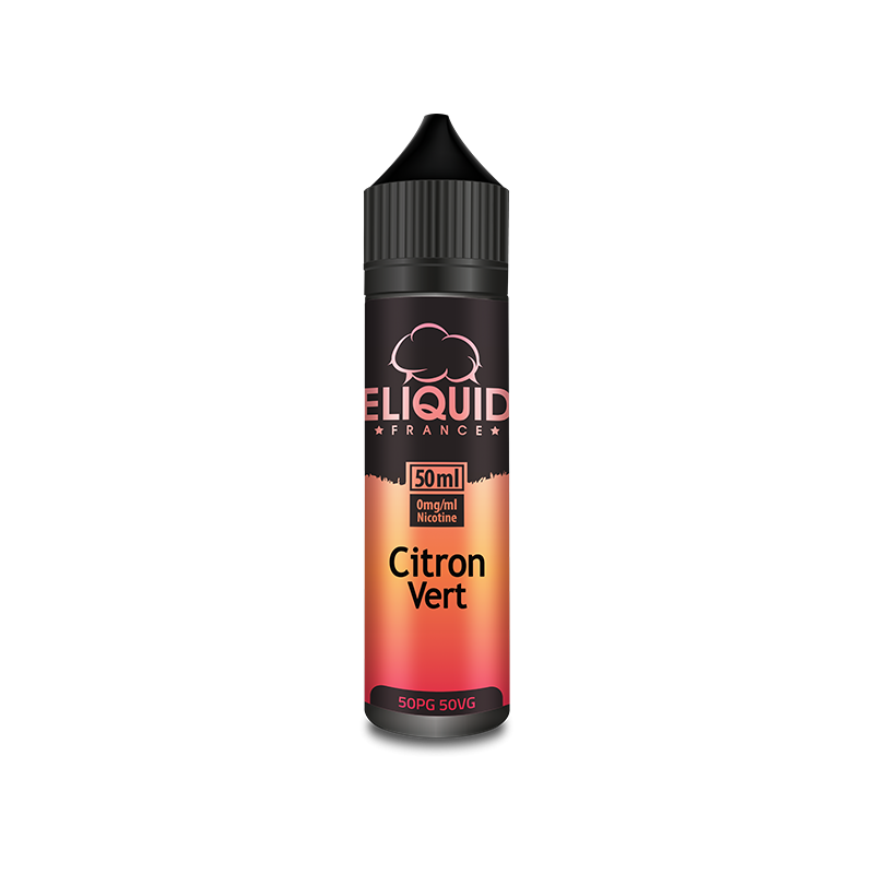 E LIQUIDE CITRON VERT 50ML - ELIQUID FRANCE--alavape.com