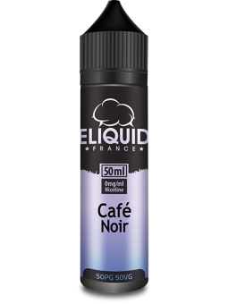 E LIQUIDE CAFE NOIR 50ML - ELIQUID FRANCE--alavape.com