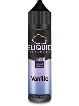 E LIQUIDE VANILLE 50ML - ELIQUID FRANCE--alavape.com