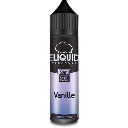 E LIQUIDE VANILLE 50ML - ELIQUID FRANCE--alavape.com