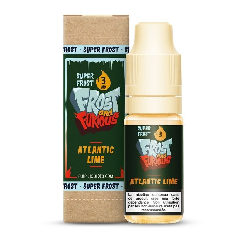 E LIQUIDE ATLANTIC LIME SUPER FROST 10ML - FROST AND FURIOUS PULP--alavape.com