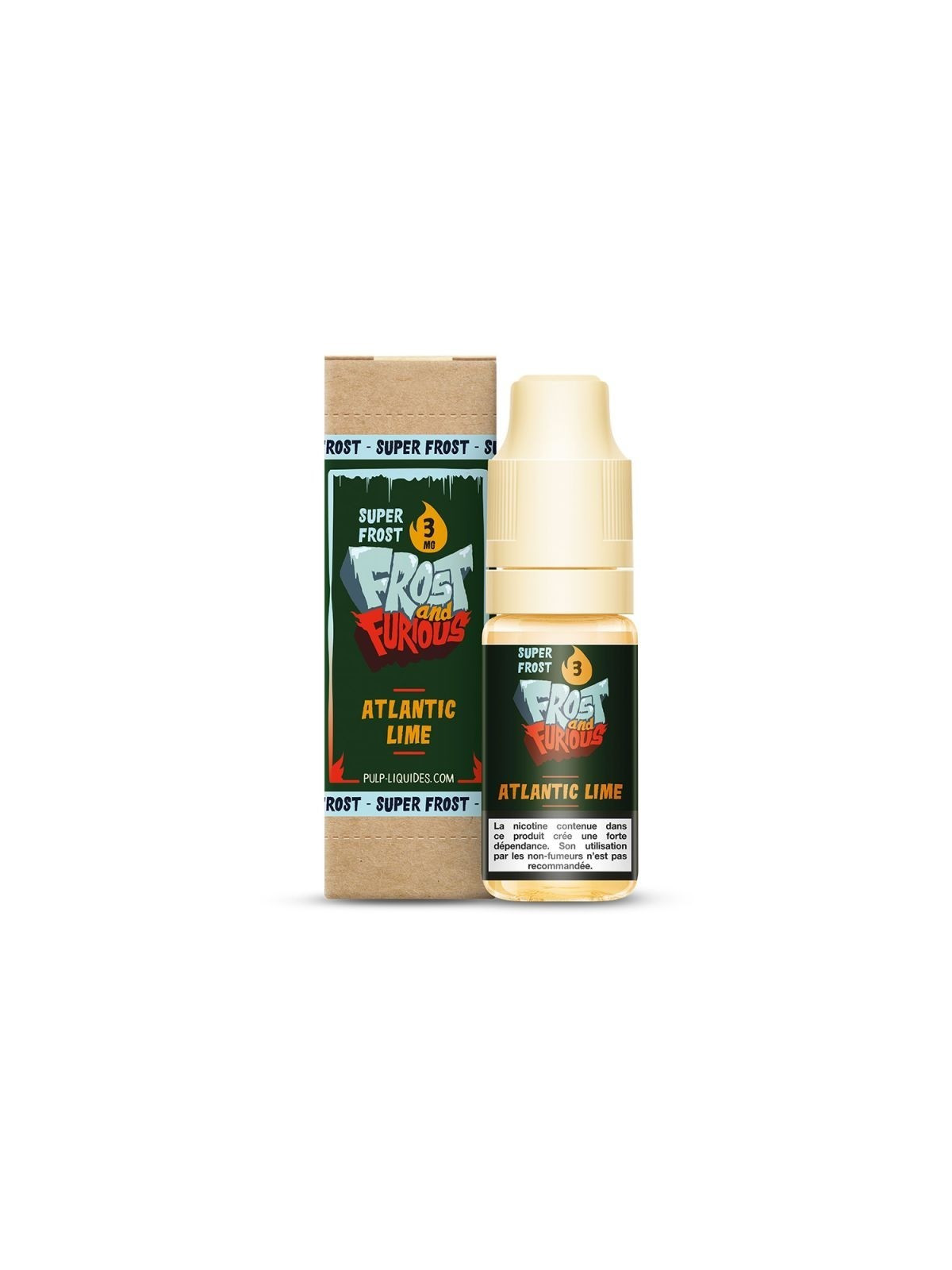 E LIQUIDE ATLANTIC LIME SUPER FROST 10ML - FROST AND FURIOUS PULP--alavape.com