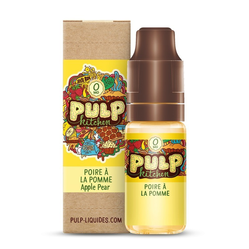 E LIQUIDE POIRE A LA POMME 10ML - PULP--alavape.com